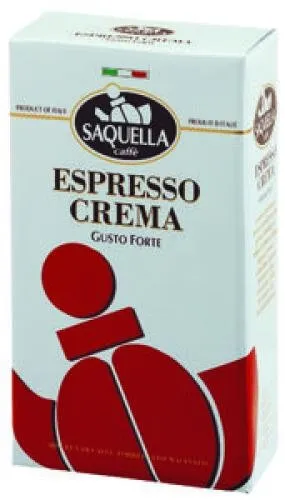 Saquella - ESPRESSO CREMA - 250g gemahlen