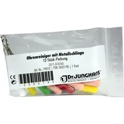 Ohrenreiniger mit Metallschlinge 12 ST von Dr. JUNGHANS