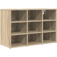 vidaXL Schuhschrank Sonoma Eiche 77,5 x 30 x 51 cm von vidaXL