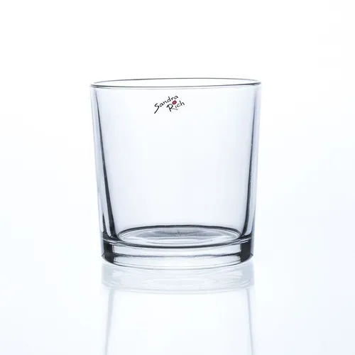 Teelichthalter Dekoglas CYLI Glas H. 12cm D. 11,5cm zylindrisch Sandra Rich