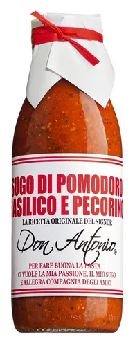 Don Antonio Sugo al basilico e pecorino - Tomatensoße Basilikum Schafkäse 480ml