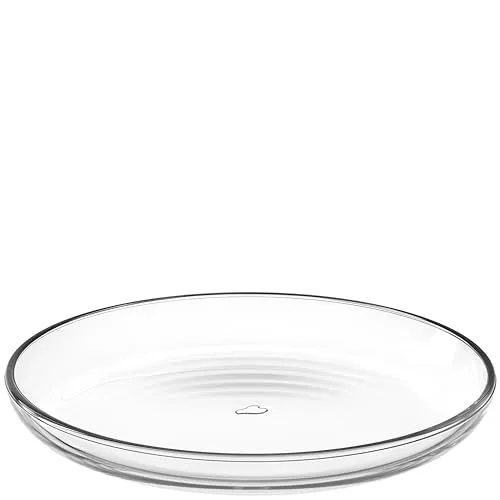 LEONARDO CUCINA Teller 4er Set 18 cm - Weiß - Hochwertige Glas-Teller, spülmaschinengeeignet und ideal für stilvolle Anlässe oder den täglichen Gebrauch.