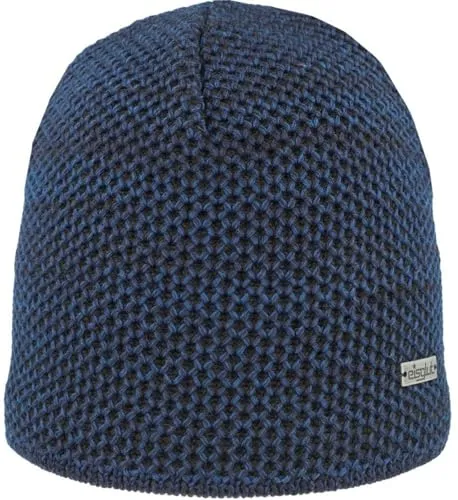 Eisglut Unisex Taosa Merino Strickmütze - Marine, Einheitsgröße EU - Hüte, Mützen & Caps für Damen - Pflegeleichte Merino-Strickmütze mit weichem Microfleece-Innenband für optimalen Tragekomfort, Made in Germany.