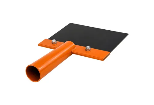 BauSupermarkt24 Stoßscharre Stoßscharre 15cm Eisscharre Eisschieber Flachscharre 150mm Scharreisen