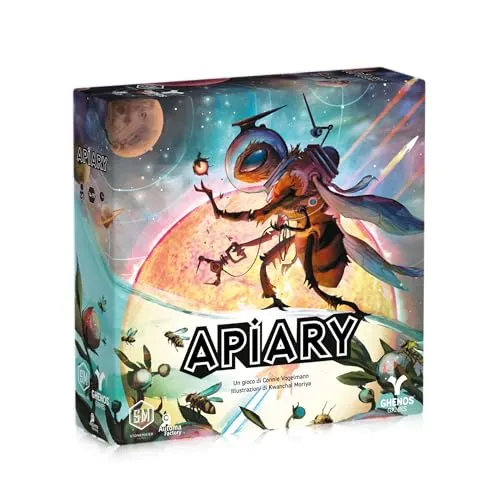 Ghenos Games Apiary - Strategisches Brettspiel für 6 Spieler ab 14 Jahren