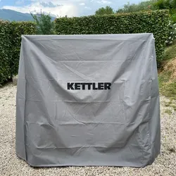 Kettler Abdeckhaube für Tischtennisplatten, grau - Wetterfeste Abdeckhaube für Kettler Tischtennisplatten, schützt vor Feuchtigkeit, Staub und Schmutz. Mit integriertem Klettverschluss für sicheren Halt bei Wind. Ideal für langlebigen Schutz und einfache Handhabung.