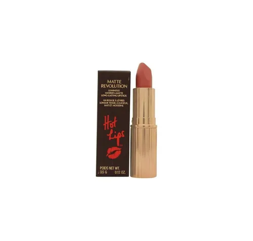 CHARLOTTE TILBURY Lippenstift Matte Revolution - Kidmans Kiss 3.5g - Lippenstift in luxuriösem Rot, bietet langanhaltende Farbe und intensive Feuchtigkeit für ein strahlendes Lächeln.
