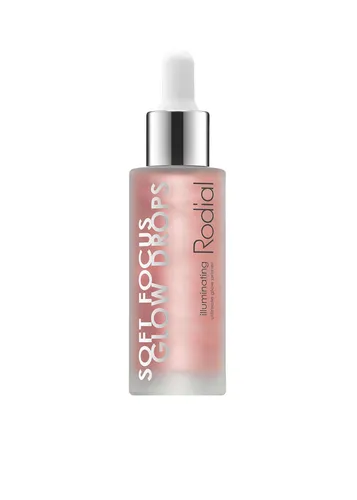 Rodial Booster Drops Soft Focus Glow Drops 10 ml - Tagescremes, aufhellendes Gesichtsserum für strahlende Haut, intensiv pflegend und ideal als Make-up-Unterlage.