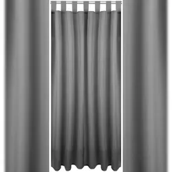 Bestlivings Dekoschal Ellen Schlaufen, 140x175 cm - Anthrazit