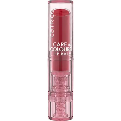 Catrice Care In Colours Lip Balm, Nr. 040, Rot, feuchtigkeitsspendend, pflegend, natürlich, glänzend, vegan, ohne Alkohol, ohne Konservierungsstoffe, ohne Parabene, 1er Pack (3g)