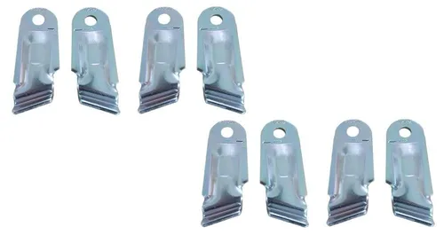 AL-KO Anhänger Stoßdämpferhalter Set für Euro Achsen - Komplettset mit 4 AL-KO Stoßdämpferhaltern für 2 Achsen, ideal für zuverlässige Stabilität und Sicherheit beim Transport. Hochwertige Verarbeitung für lange Haltbarkeit.