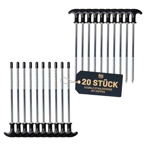 Zeltstangen & -Heringe von TIMBER RIDGE