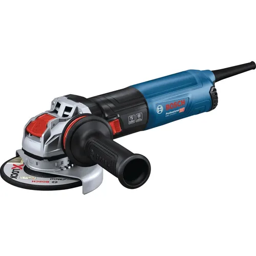 Bosch Winkelschleifer GWX 14-125 S Professional - Schleifmaschine für Metall & Beton, 1400 Watt Leistung mit X-Lock für schnellen Werkzeugwechsel und hohem Anwenderschutz durch KickBack Control.