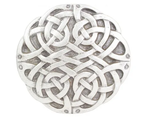 BELTINGER Keltische Knoten Gürtelschnalle 40mm - Massive Wechselschließe aus ZAMAK, ideal für LARP- und Mittelalter-Outfits. Flexibles Design mit einfacher Handhabung für individuelle Gürtelgestaltungen.