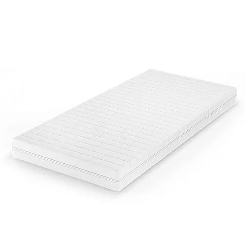 VitaliSpa® Kaltschaummatratze H3, 100 x 200 cm - Matratzen mit 7-Zonen-Schaumstofftechnologie für optimale Körperanpassung und Druckentlastung. Ideal für Menschen über 80 kg, mit abnehmbarem, hygienischem Bezug.