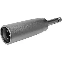 Xlr-stecker, 3-polig Auf 6.35mm-klinkenstecker Stereo von Velleman