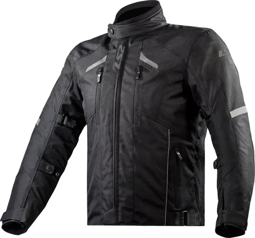 LS2 Serra Evo Motorrad Textiljacke 3XL - Wasserdichte Motorradjacke mit herausnehmbarem Thermo-Futter und flexibler Weitenverstellung für optimalen Tragekomfort.