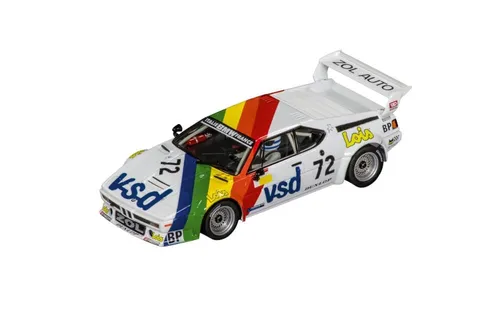 Carrera BMW M1 No.72 1981 – Autorennbahn Zubehör - Detailgetreues Modell des BMW M1 No.72 von 1981, perfekt für spannende Autorennen und Spielvergnügen auf Carrera Bahnen.