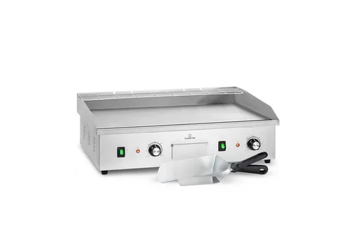 Grillmeile 4400 Elektrogrill Plancha 2x2200W - Grills - Hochwertiger Edelstahl Elektrogrill mit 73x42 cm Grillfläche und 10 mm dicker Grillplatte für perfekte Grillresultate und einfache Reinigung.