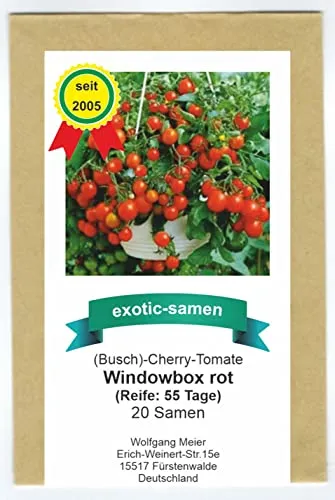 Balkontomate in rot von exotic-samen