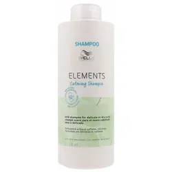 Wella Elements Calming Shampoo Sanft, 1000ml - Shampoo für alle Haartypen, beruhigt die Kopfhaut und sorgt für sanfte Reinigung. Ideal für empfindliche Haare.