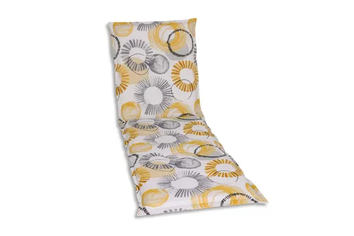 GO-DE Textil ,Liegenauflage ,gelb,19234-05 in gelb von GO-DE