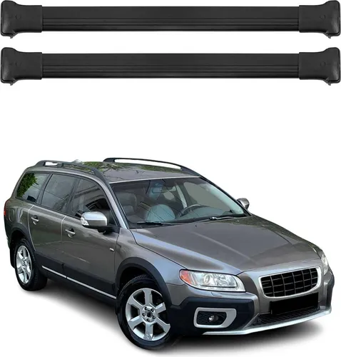 OMAC Dachträger Gepäckträger für Volvo XC70 2007-2016 - Hochwertiger Aluminium-Dachträger, abnehmbar und wasserbeständig. Ideal für verschiedene Dachzubehörteile und sorgt für Sicherheit und Komfort auf jeder Reise.