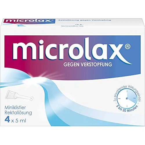 MICROLAX Rektallösung Klistiere 4X5 ml