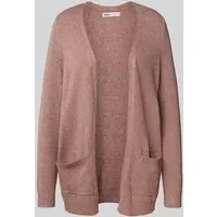 ONLY Damen Onllesly L/S Open Cardigan KNT Noos, Rose Brown - Strickjacke für Damen in offener Passform, ideal zum Kaschieren kleiner Problemzonen und perfekt kombinierbar für jeden Look.