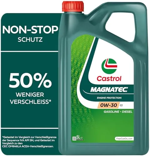 Castrol MAGNATEC 0W-30 C2 Motoröl, 5L von Castrol