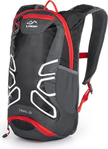 Loap Trail 22 Fahrradrucksack Schwarz-Rot