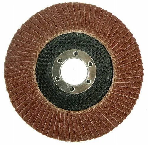 Polierfächerscheibe Polierscheibe Polierrad Fächerscheibe 125mm K60 Holz Metall