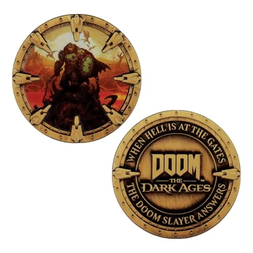 DOOM The Dark Ages Slayer Sammelmünze von Fanattik