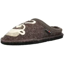 Haflinger Hausschuhe Wolle - Bequeme Wollfilz-Hausschuhe mit liebevollem Design und atmungsaktiven Naturfasern für ein angenehmes Fußklima. Perfekt für entspannte Tage zu Hause.