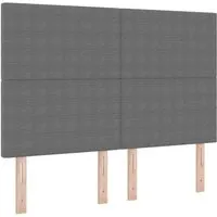 vidaXL Kopfteil Hellgrau 144 cm – Kunstleder - Elegantes Kopfteil aus hochwertigem Kunstleder für modernen Schlafkomfort. Mit verstellbaren Höhen und pflegeleichtem Design ist es die perfekte Ergänzung für dein Schlafzimmer.