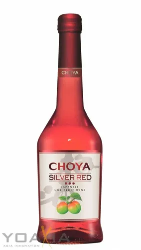[ 500ml ] CHOYA SILVER RED Aromatisiertes weinhaltiges Getränk Ume
