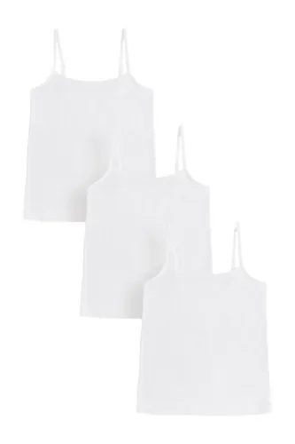 Next Trägertop Spitzen-Trägertops, 3er-Pack (3-tlg)