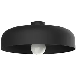 Lumicom Deckenleuchte, Schwarz, Metall, Zylindrisch,Zylindrisch, 40x12x40 cm, Lampen & Leuchten, Innenbeleuchtung, Deckenleuchten