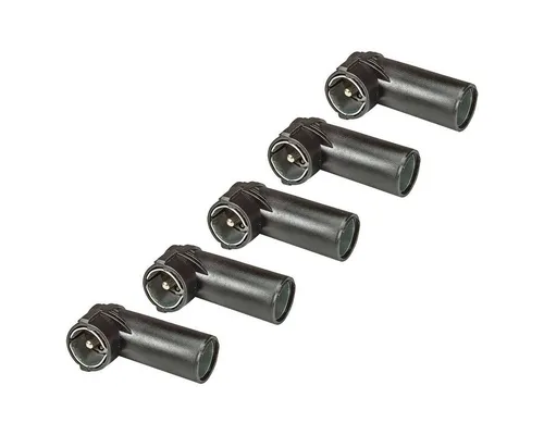 tomzz Audio Antennenadapter 5 Stück DIN 150 OHM auf ISO 50 OHM alt auf neu Winkels KFZ-Adapter