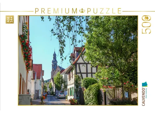 CALVENDO Puzzle Pfarrgasse | 500 Teile für kreative Entspannung