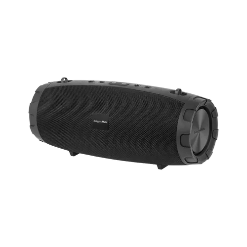 Przenośny głośnik Bluetooth Kruger&Matz Explorer - Bluetooth Lautsprecher in Beige, tragbar und ideal für Outdoor-Aktivitäten, bietet kraftvollen Sound und lange Akkulaufzeit.