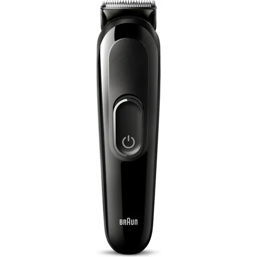Braun All-In-One Bartpflege Bodygroomer Set MGK3410 - 6-in-1 Barttrimmer und Haarschneider, 50 Min. kabellose Laufzeit und ultrascharfe Klingen für müheloses Styling