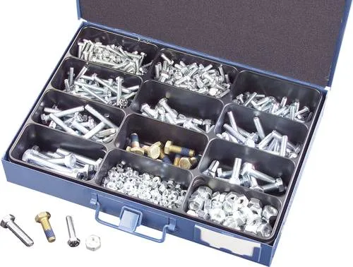 Kombi-Schrauben-Sortiment 750 Teile 826394 - Schrauben-Sortiment mit 750 Teilen, ideal für Profis und Hobbyisten, bietet eine breite Auswahl für diverse Anwendungen.