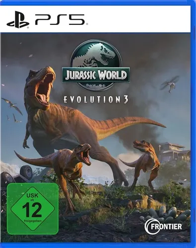 Jurassic World Evolution 3 - PS5 - Simulation für die PlayStation 5, tauche ein in die Welt der Dinosaurier und baue deinen eigenen Park - Neu & OVP!