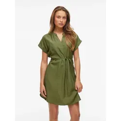 Vila Minikleid VICLO S/S SHORT DRESS - NOOS Sommerkleid grün XS (34)