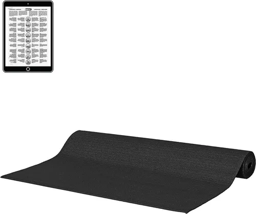 Best Sporting Hochsprungmatte Pilatesmatte 173 x 61 x 0,3cm I Inkl. Übungsanleitung, Kompakte Yogamatte - Ideal für unterwegs