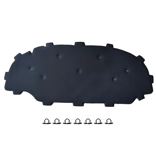 GEPCO Dämmmatte Motorhaube Motorhaubendämmung Motorraumdämmung mit Clips Kompatibel mit kompatibel mit Audi A3 8P 2008-2013 1.4-2.5 TFSI TDI 8P0863825L