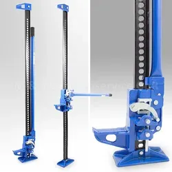 Offroad Wagenheber BITUXX 3000 kg für SUV und Geländewagen - Mechanischer Wagenheber mit Rückschlagsperre und großer Hubhöhe, ideal für SUV und ATV, Tragkraft von 3 t, aus robustem Stahl gefertigt.