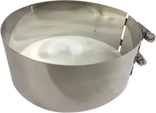 TTC Abgas Klemmband einfach glatt DN 80/125