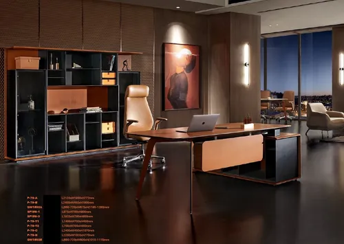 3-teiliges Schreibtisch Set für modernes Büro - Komplettes Büro-Set in L-Form: Eckschreibtisch, bequemer Sessel und geräumiger Schrank. Ideal für eine stilvolle und funktionale Büroeinrichtung.